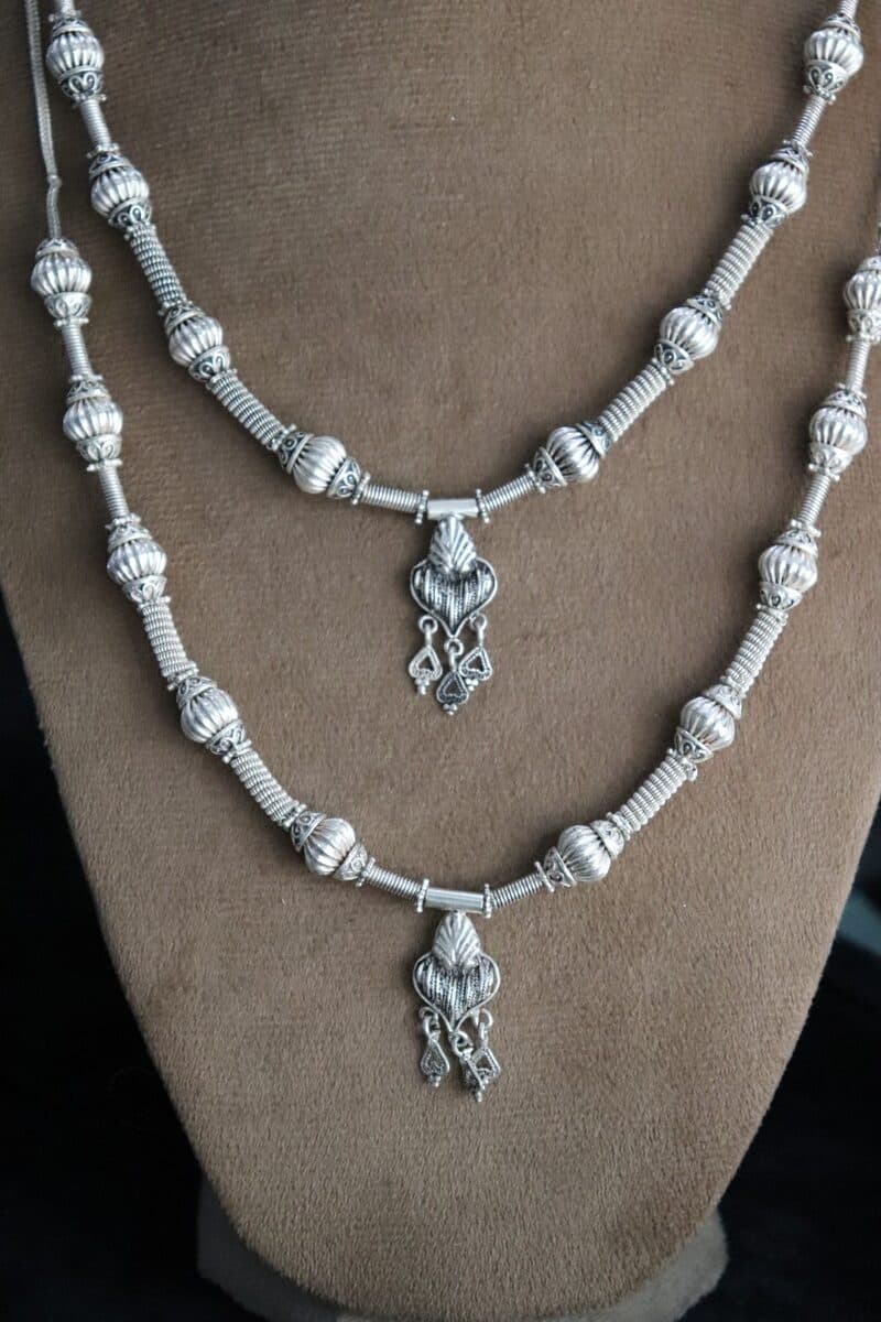 Double-Strand Bead Necklace