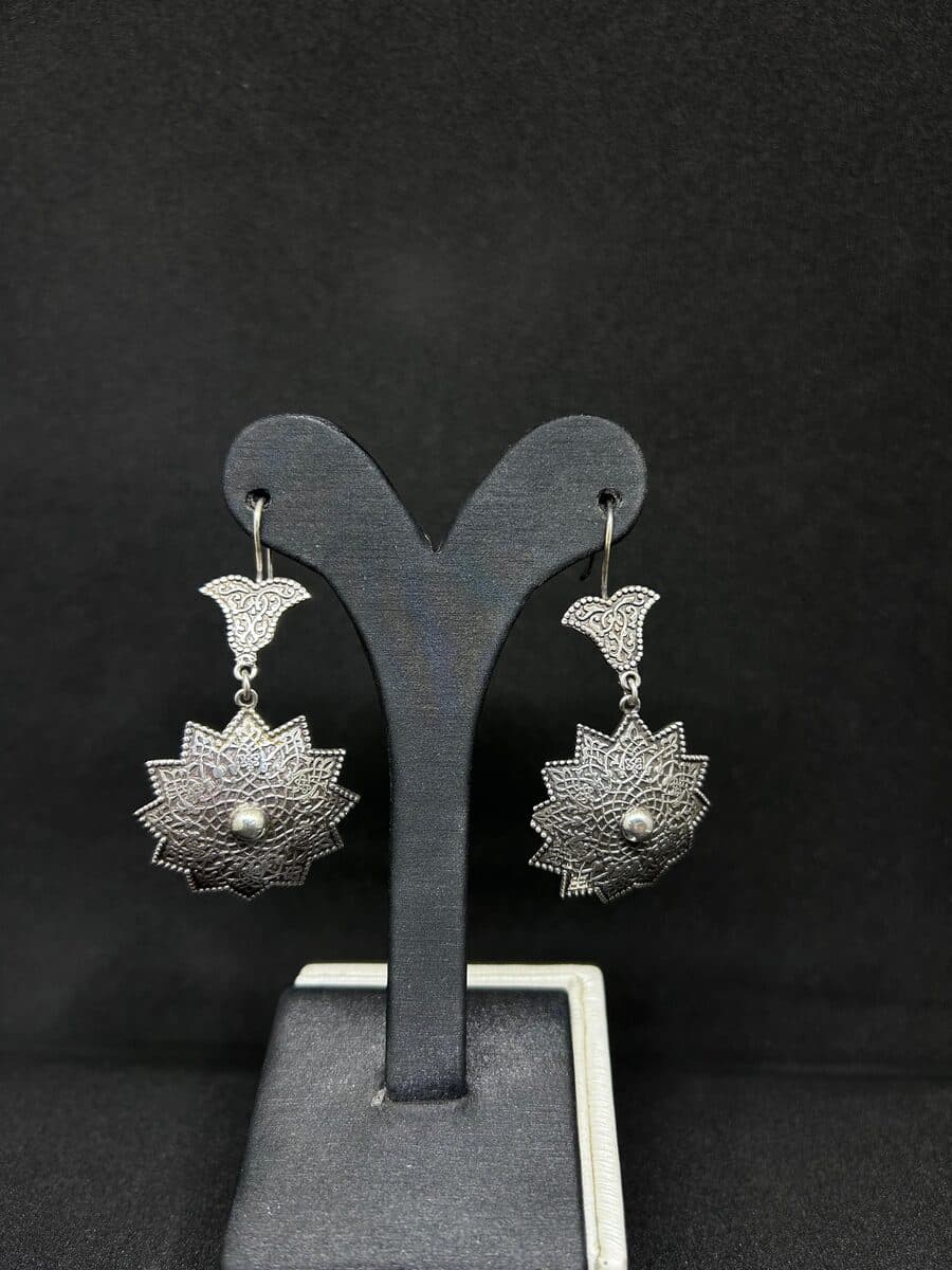 Filigree Star Earrings